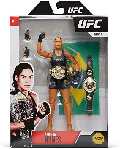 UFC Ultimate Series Amanda Nunes Action Figure – 6.5 Inch Collectible
