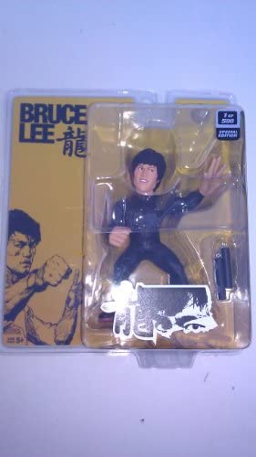 (Limited Special Edition, Limited to 500 Pieces) Bruce Lee Round 5, Series 7 UFC Action Figure, 6 Inch, Black Jumpsuit