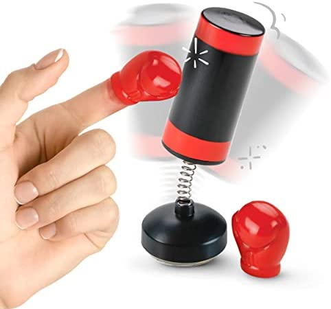 Mini Punching Bag for Desk, Knock Out Your Stress with Desktop Punching Bag Stress Relief – Boxing Desk Game for Office for Adults to Improve Creative Process – Mini Games as Stress Relief Gifts