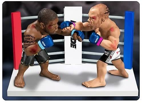 Round 5 UFC / PRIDE Versus Series 1 SPECIAL EDITION Action Figure 2Pack Quinton Rampage Jackson Vs. Wanderlei Silva Pride