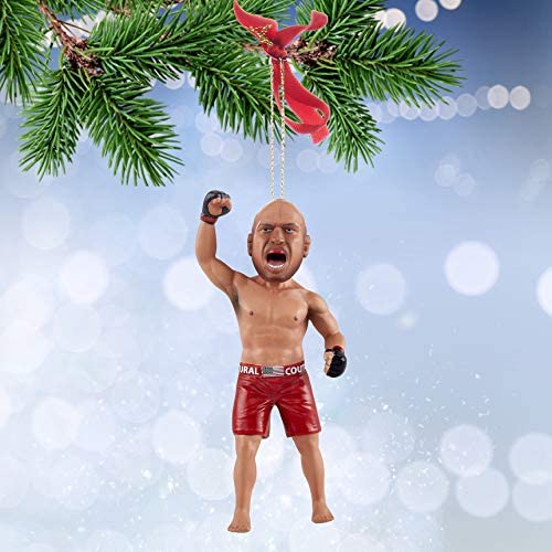MMA UFC Christmas Ornaments Bobblehead (Randy Couture)